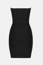 Load image into Gallery viewer, Strapless Seam Detail Mini Dress