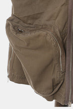 Load image into Gallery viewer, Zip Up Midi Skirt with Cargo Pockets