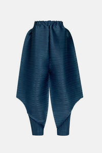 Pleated Harem Pants with Pockets