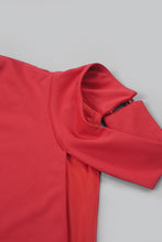 Load image into Gallery viewer, One-Shoulder Split High Neck Dress