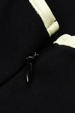 Load image into Gallery viewer, Contrast Spaghetti Strap Slit Midi Dress