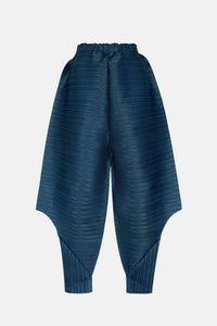 Pleated Harem Pants with Pockets